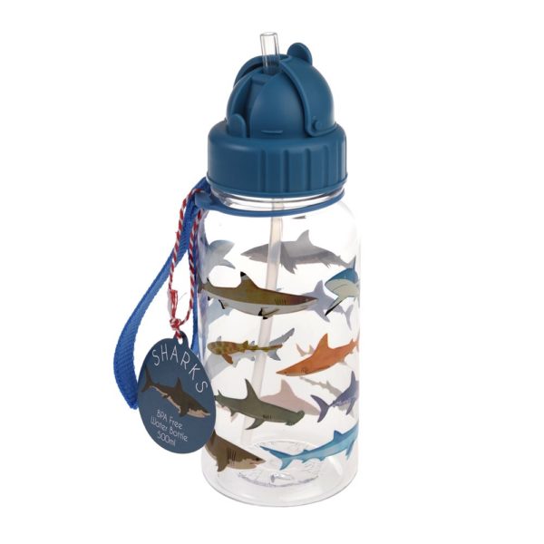 Botella de Agua Infantil 500ml Sharks