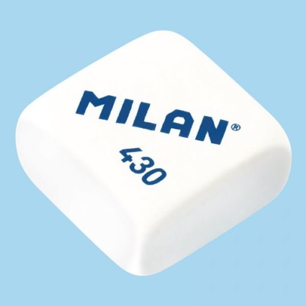 Goma de Borrar Milan 430 Pack de 5 Unidades