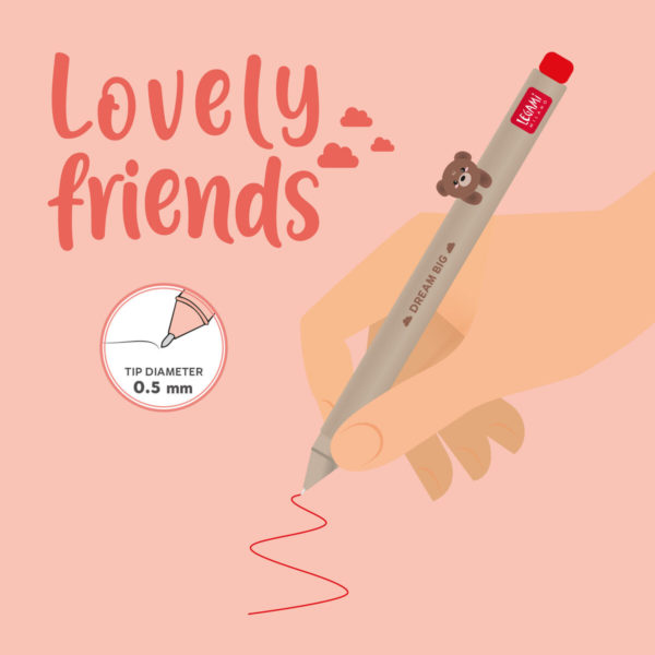 Bolígrafo de Gel - Lovely Friends-Teddy
