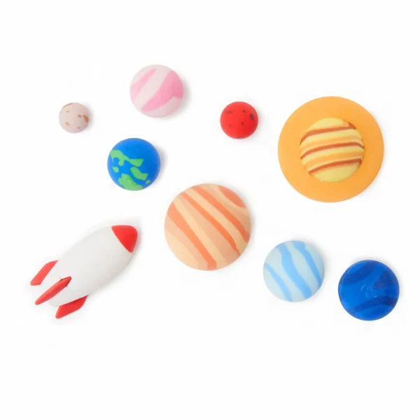 Set de 9 gomas - Solar System