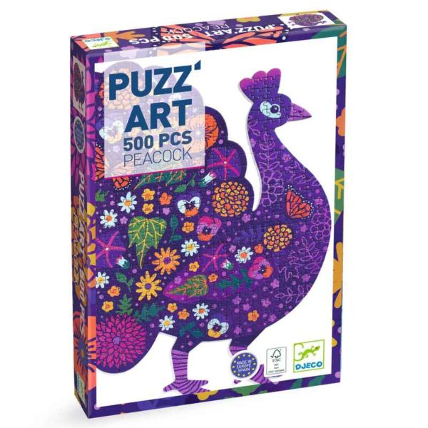 Puzzle Art Pavo Real