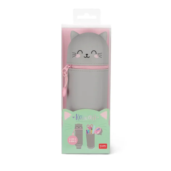 Estuche de Silicona 2 en 1 - Kawaii-Kitty