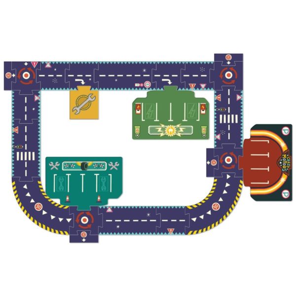 Circuito Djeco Crazy Motors Puzzle