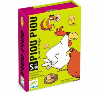 Juegos de cartas Piou Piou de Djeco