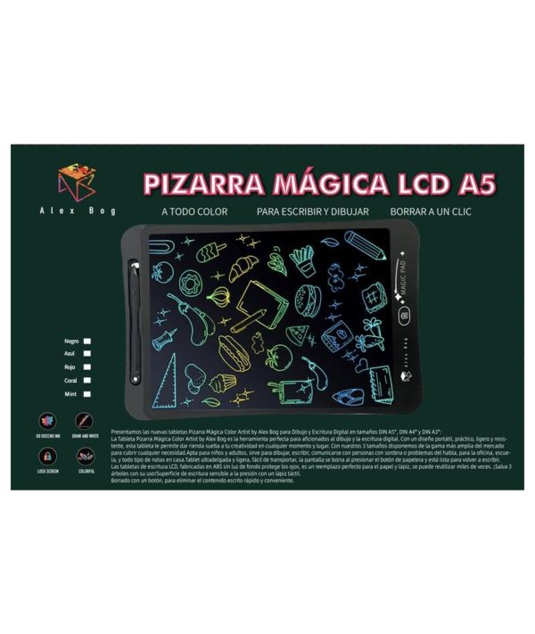 Pizarra Mágica LCD A5 Color