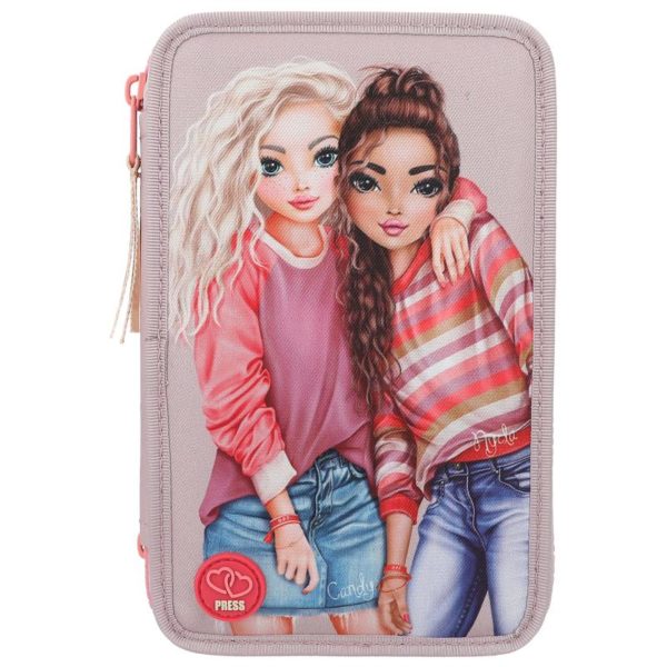 TopModel Estuche Triple Best Friends Led