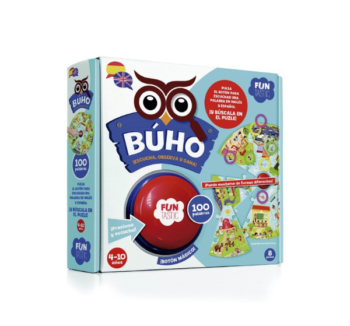 Buho Puzzle Botón 100 Palabras