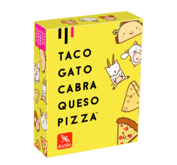 Ludillo taco gato cabra queso pizza juego de cartas