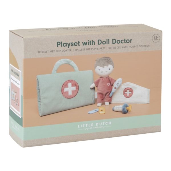 Play Set Doctor con Muñeco Little Dutch