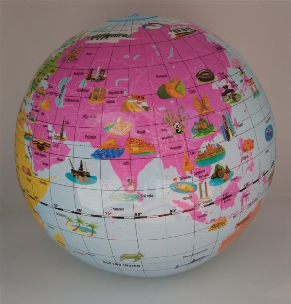 Globo Maravillas del Mundo 42cm