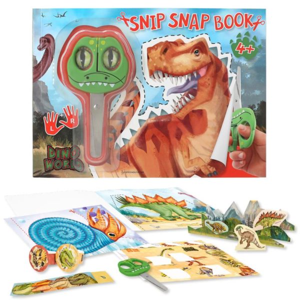 Dino World Libro Snip Snap