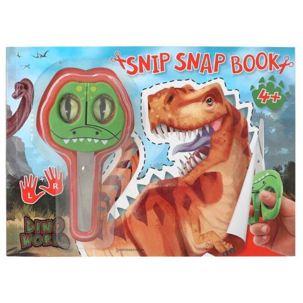 Dino World Libro Snip Snap