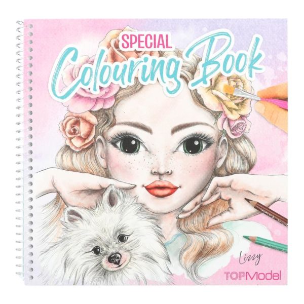 TopModel Libro Especial Para Colorear