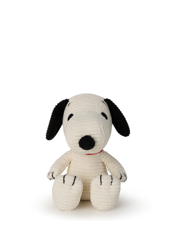 Snoopy Sentado Pana Crema