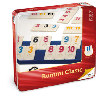 Juego Rummi Clasic en Caja de Metal