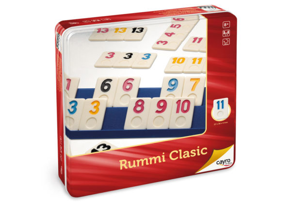 Juego Rummi Clasic en Caja de Metal