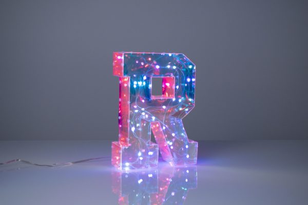 Lámpara Led Letras