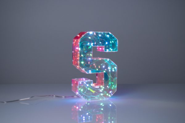 Lámpara Led Letras