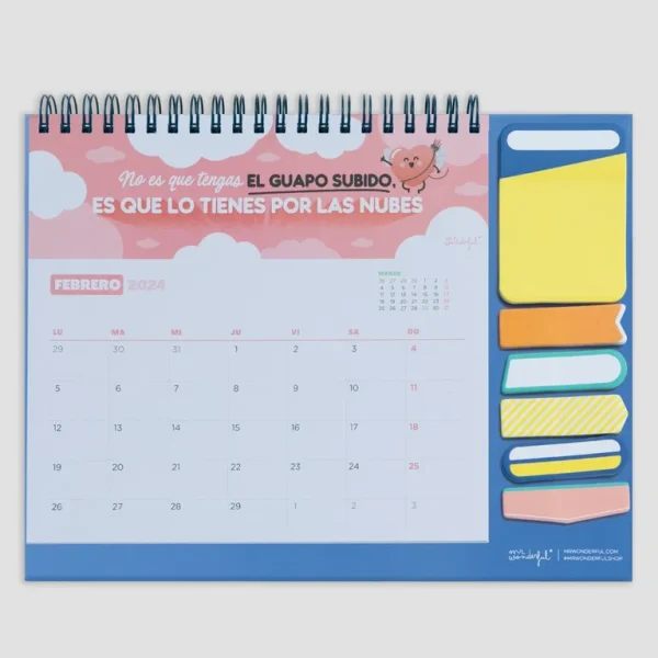 Calendario de Sobremesa 2024 - Tú y yo Vamos a Hacer Grandes Cosas