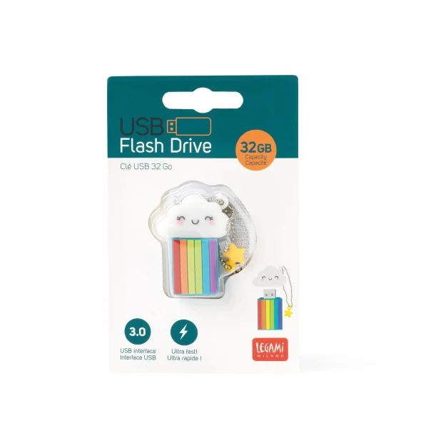 Memoria USB 3.0 Arco Iris