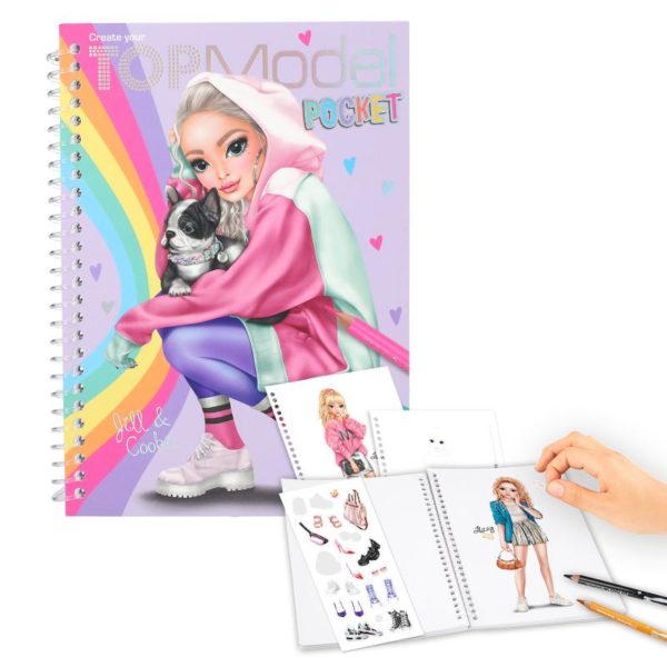 Cuaderno Colorear TopModel