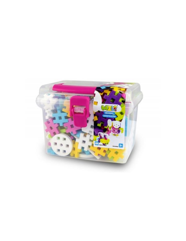 Meli Basic Constructor Pastel Travel Box 250 Piezas