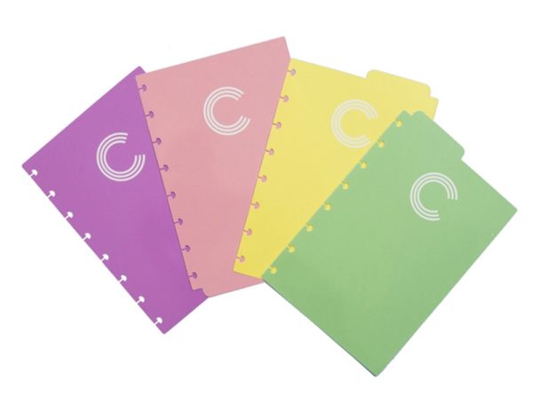 Separadors Pastel A5 Para Cuaderno Inteligente