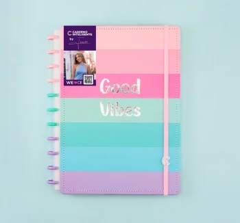 Cuaderno Inteligente Grande Good Vibes By Indy