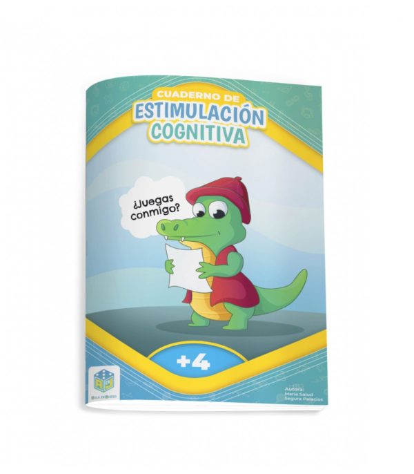 Cuaderno de Estimulación Cognitiva ¿Juegas Conmigo? + 4 años