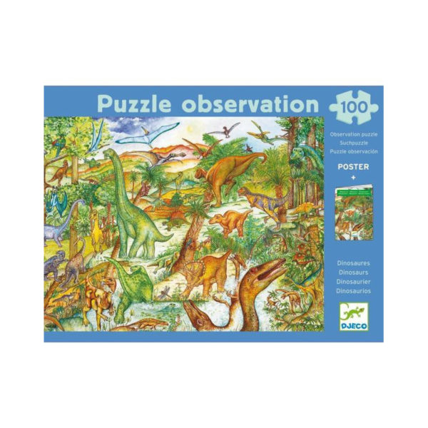 Puzzle Observación Dinosaurios