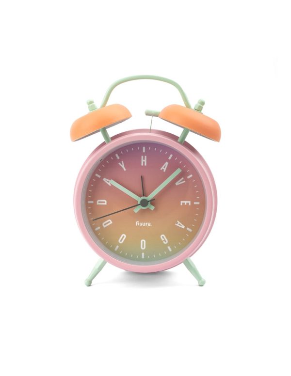 Reloj Despertador Retro "Have a Good Day"