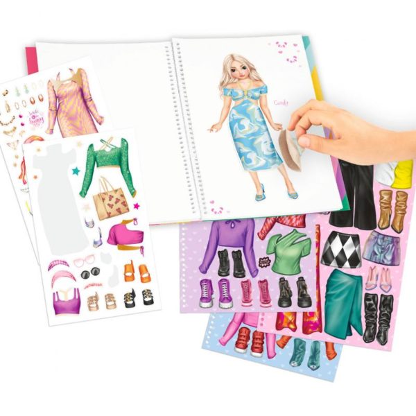 TopModel Cuaderno Grande Dress Me Up Vestidos Cut Out