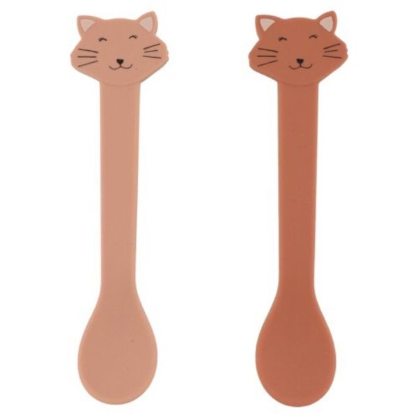 Pack de 2 Cucharas de Silicona-Gato