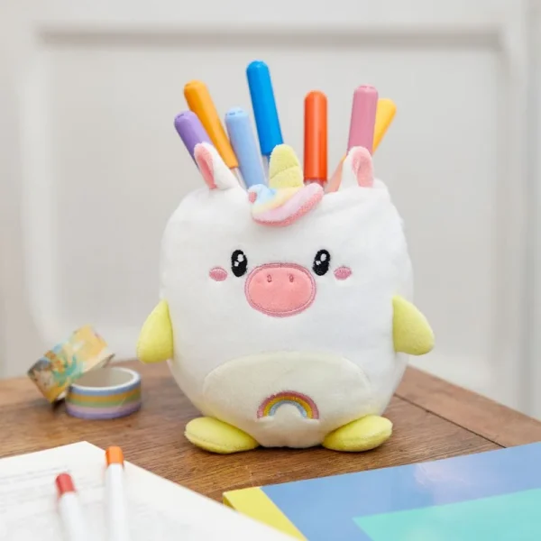 Portalápices Peluche Unicornio