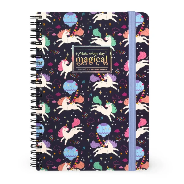 Cuaderno a Rayas A5 Unicornio