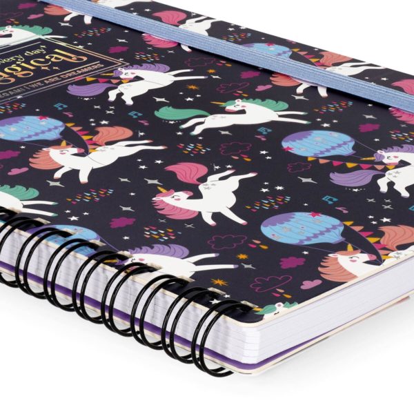 Cuaderno a Rayas A5 Unicornio