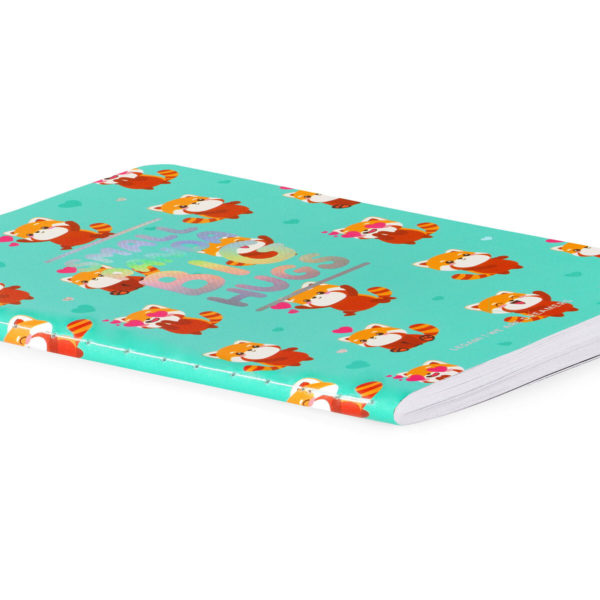 Cuaderno a Rayas A5 Red Panda