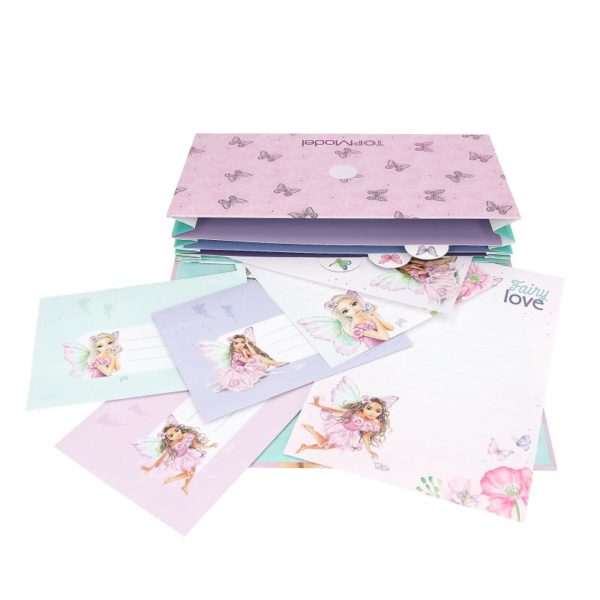 TopModel Archivador Con Papel de Cartas Fairy Love