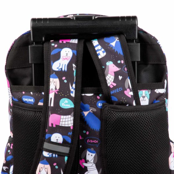 Mochila con Ruedas Buzzer Cute Dogs