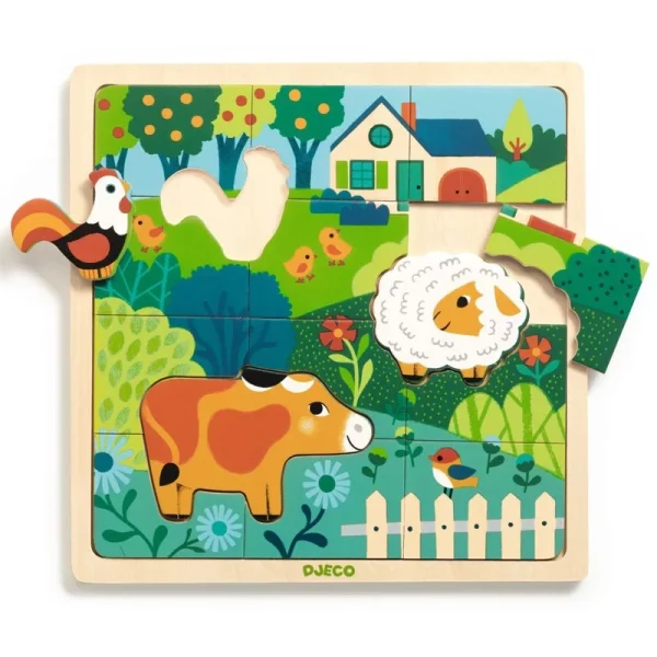 Encajable Puzzle Farm