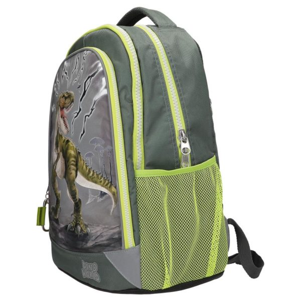 Dino World Mochila Escolar Reflector