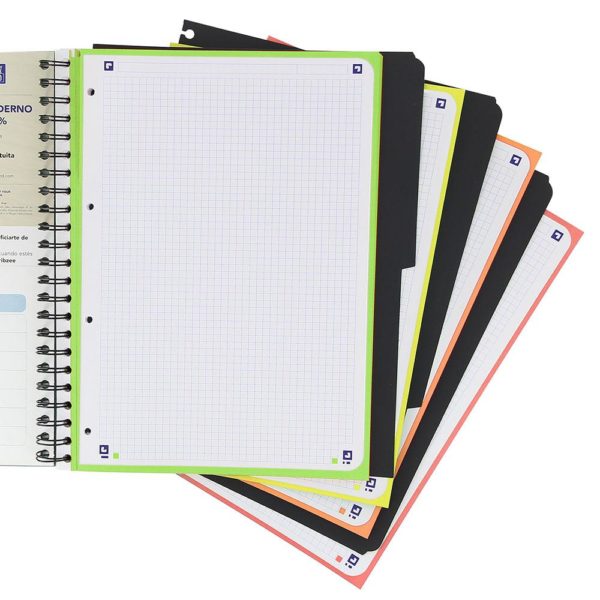 Cuaderno Oxford Europeanbook 4 Con Separadores Tapa Extradura