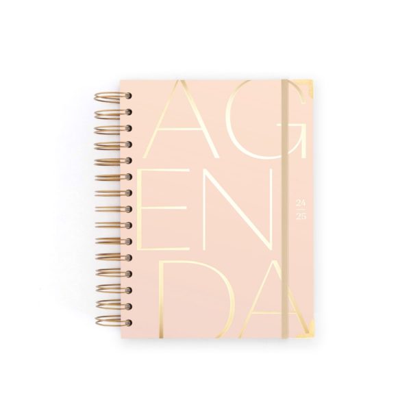 Agenda Escolar Diaria Pink Mediana