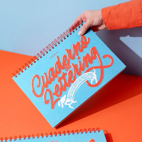 Cuaderno de Lettering. Practica Caligrafía Sasi Paso a Paso