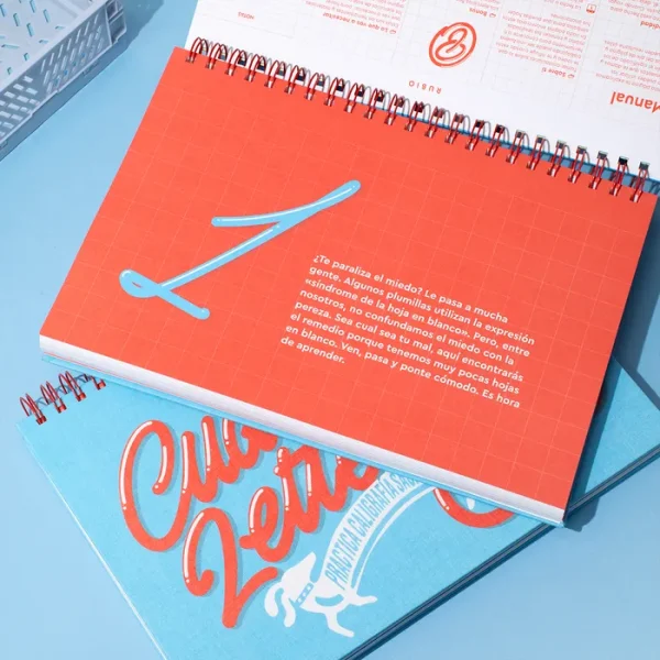 Cuaderno de Lettering. Practica Caligrafía Sasi Paso a Paso