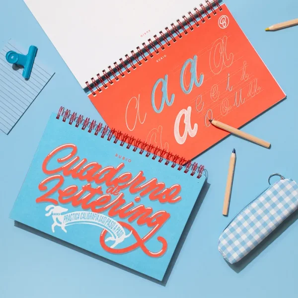 Cuaderno de Lettering. Practica Caligrafía Sasi Paso a Paso