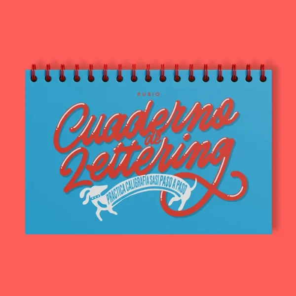 Cuaderno de Lettering. Practica Caligrafía Sasi Paso a Paso