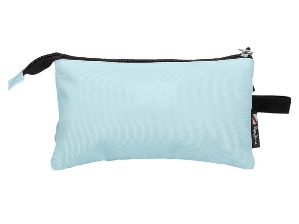 Estuche Escolar 3 Cremalleras Pepe Jeans Aris Azul