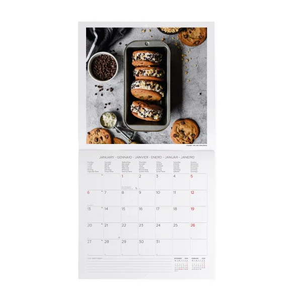 Calendario de Pared 2025 -Coffee