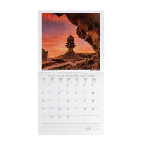 Calendario de Pared 2025-Sunsets